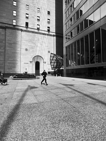 Running from Commerce Court North to West