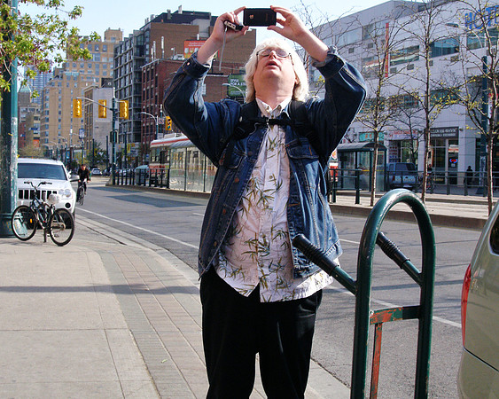 Taking a Picture in Chinatown