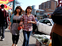 Locked Arms Along Spadina