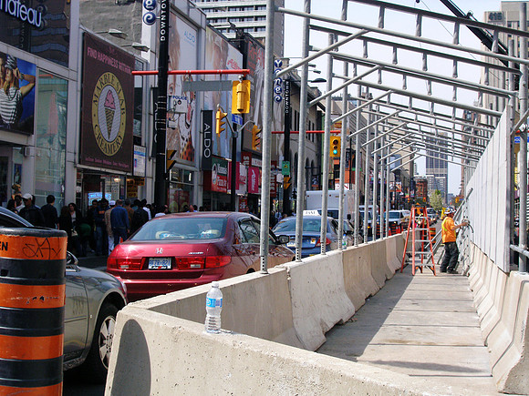 Yonge and Gould After the Demolition (and the Fire)
